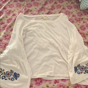 a long sleeve flowy long sleeve top